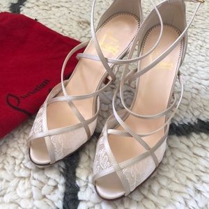 Christian Louboutin Lace Heels